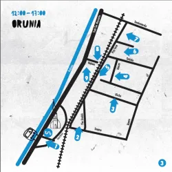 Mapa wydarzeń na Oruni