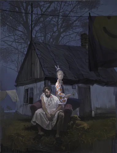 Przemysław Blejzyk (Sainer), Waiting For Yesterday, 250x180cm, 2015, Kolekcja prywatna.jpg