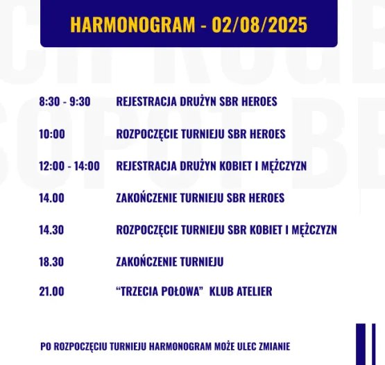 Harmonogram