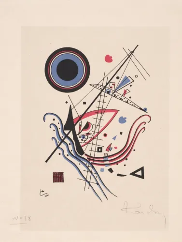 Wassily Kandinsky, Niebieski (Kompozycja z kołem)