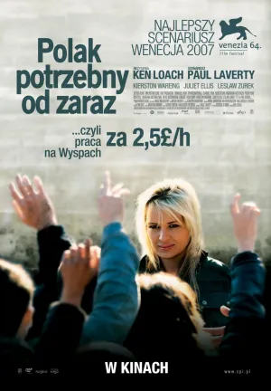 Plakat filmu_Polak potrzebny od zaraz w reż.K.Loacha
