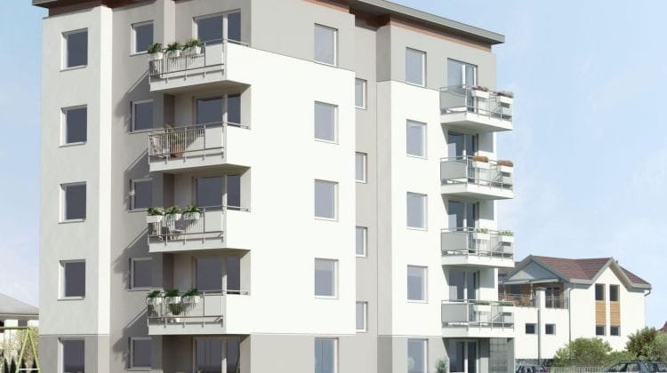 Każde mieszkanie w Kamienicy Gdyńskiej będzie miało balkon lub wyjście do przydomowego ogródka. 