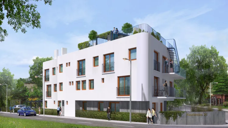 Typowo miejska i typowo gdyńska architektura budynku wkomponuje się w zabudowę Orłowa. 