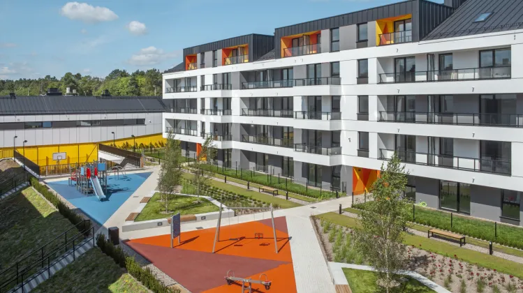 Część osiedla Havlove oddana do użytkowania w 2020 roku. 