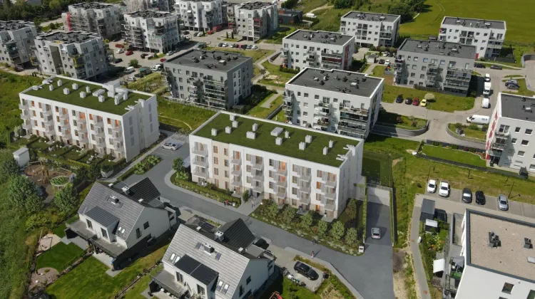 Zaczarowana. Dwa budynki powstają w spokojnej części Rotmanki. 