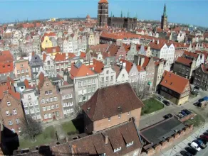 Okiem żurawia: Śródmieście Gdańska 