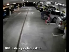 Włamanie do hali garażowej przy ul. Drzewieckiego na Zaspie w Gdańsku