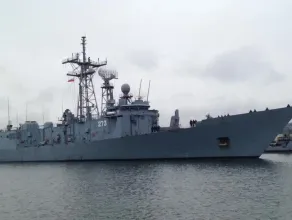 ORP Kościuszko wrócił do Portu Wojennego w Gdyni