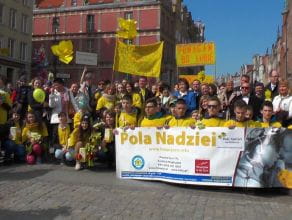 Akcja "Pola Nadziei" na ulicach w centrum Gdańska