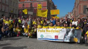 Akcja "Pola Nadziei" na ulicach w centrum Gdańska