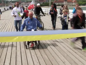 Z Krakowa do Sopotu na wózku inwalidzkim