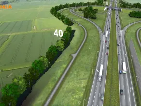 Wizualizacja drogi S7 na odcinku Koszwały - Kazimierzowo