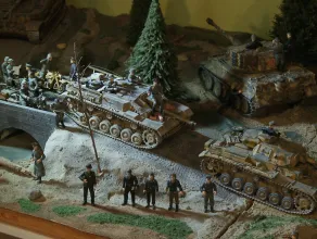 Modele czołgów lekarza z Gdańska