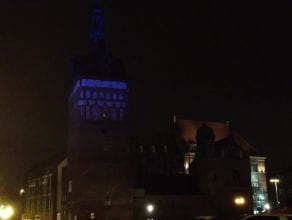 Iluminacja Wieży Więziennej w Gdańsku