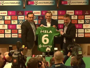 Sebastian Mila zaprezentowany jako piłkarz Lechii Gdańsk