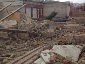 Siedlce. Znikają stare budynki przy Kartuskiej i Łostowickiej