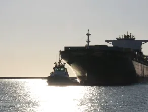 Kontenerowiec MSC Charleston wpłynął do portu w Gdyni