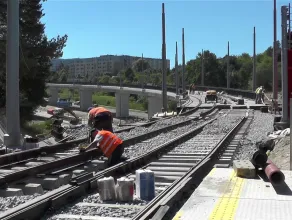 Budowa tramwaju na Morenę na finiszu
