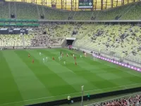 Grzegorz Wojtkowiak nie wykorzystał szansy na gola w meczu z Wolfsburgiem