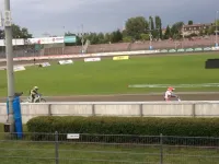 Wyścig 3 meczu żużlowego Wybrzeże Gdańsk - KSM Krosno