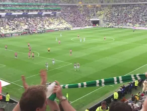 Lechia Gdańsk strzela gola Juventusowi Turyn