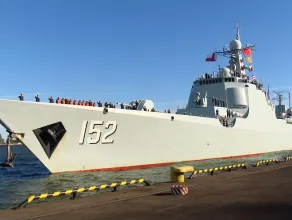 Chińskie okręty zawitały do Gdyni