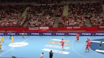 Bramka Roberta Orzechowskiego w meczu Polska - Hiszpania