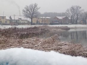 Ujeścisko: pierwszy śnieg
