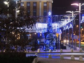 Świąteczne oświetlenie w Gdyni
