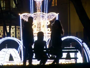 Świąteczne oświetlenie w Gdańsku