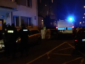Działania policjantów po strzelaninie przy ul. Górnej w Gdyni