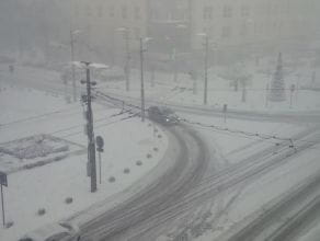 Ogromna śnieżyca w Gdyni!