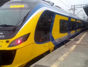 Nowy pociąg SKM na Dworcu Głównym w Gdańsku