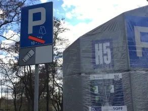Parkomat sezonowej strefy płatnego parkowania w Sopocie