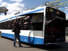 Testy nowych trolejbusów w Gdyni