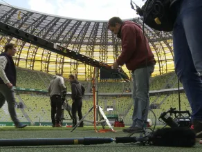 Niemiecka telewizja nagrywa Galileo na Stadionie Energa Gdańsk