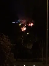 Pożar Willi Orlej na Kamiennej Górze w Gdyni