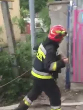 Jeszcze akcja strażaków (Pożar w Orłowie)