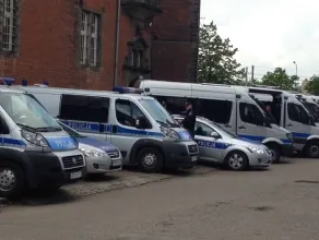 Mnóstwo policji w centrum Gdańska