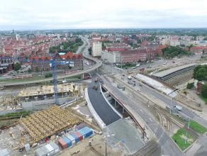 Dwa nowe wiadukty przy Forum Gdańsk