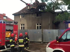 Akcja strażaków na piastowskiej w Gdańsku