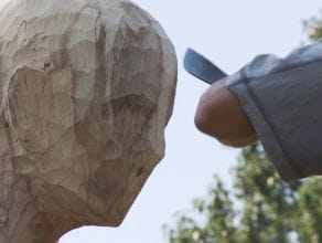 Migranci - Plener Rzeźby z drewna
