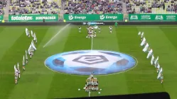 Cheerleaders Baltica na meczu Lechia Gdańsk - Ruch Chorzów 