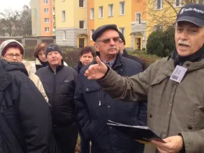 Protest mieszkańców przeciw rozbudowie Komierowskiego