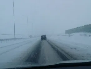 Złe warunki pogodowe na autostradzie A1