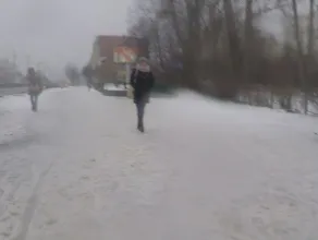 Gdyńskie ścieżki rowerowe dalej w śniegu