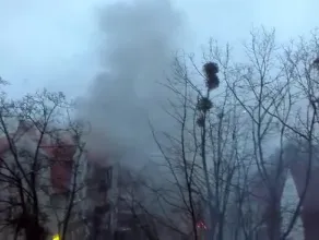 Pożar domu w Oliwie przy Polanki
