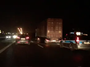 Ciężarówka przez kilka godzin blokowała obwodnicę na Matarni