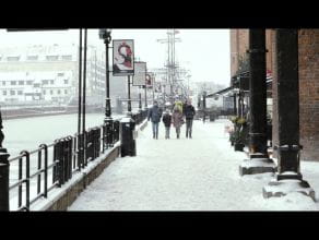 Gdańsk - piękno zimy