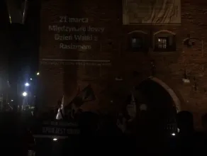 Protest w Gdańsku przeciwko rasizmowi